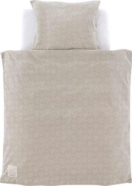 Träumeland Babybettwäsche »Jersey Kuschelhase«, mit Allover-Print günstig online kaufen