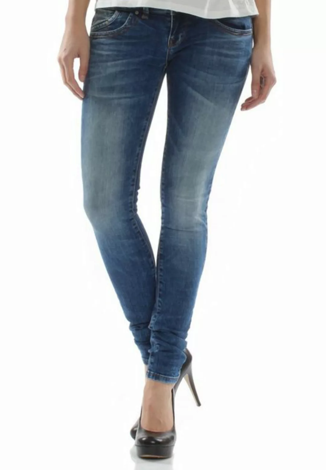 LTB Damen Jeans Julita X Extra Skinny Fit - Blau - Angellis Wash günstig online kaufen