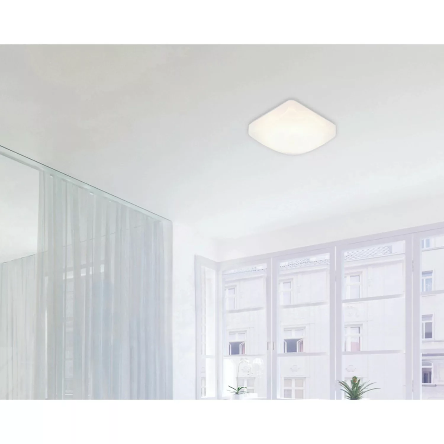 Näve LED-Deckenleuchte Sensitive Weiß günstig online kaufen