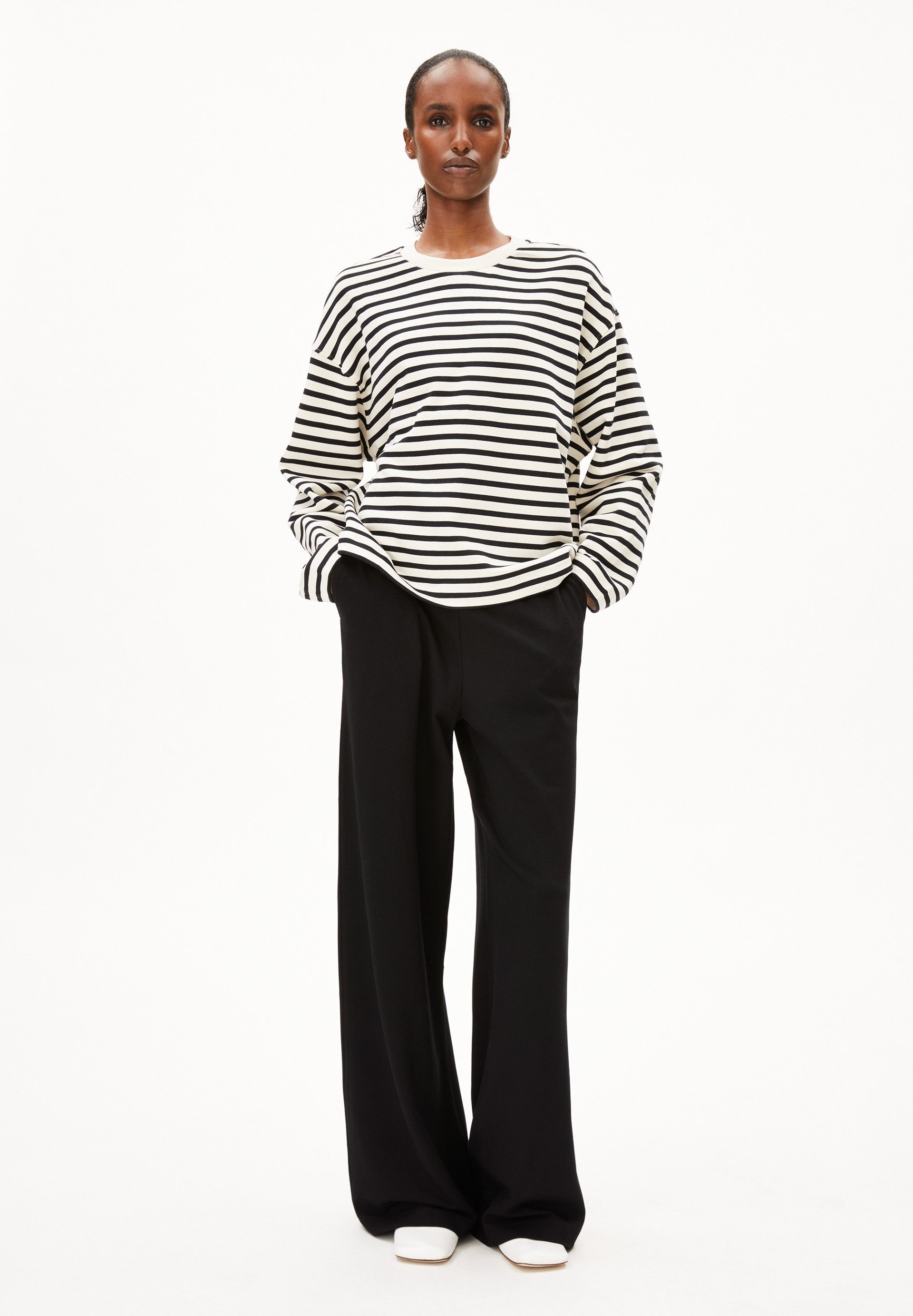 Armedangels Sweatshirt FRANKAA MAARLEN STRIPE SWEAT günstig online kaufen