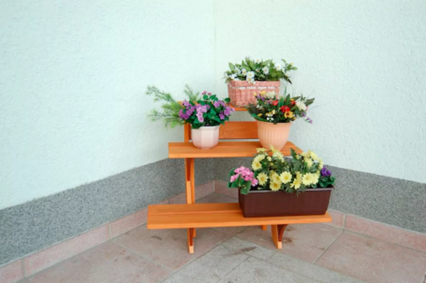 GASPO Blumenständer »Blummentreppe«, Eckelement für 3-stufige Blumentreppe günstig online kaufen