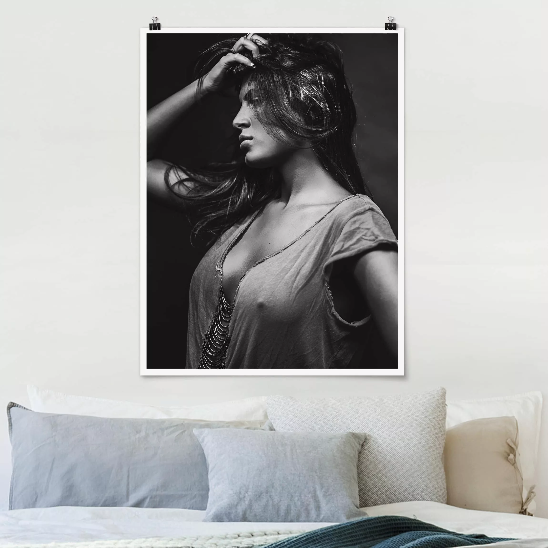 Poster Akt & Erotik - Hochformat Dorine günstig online kaufen