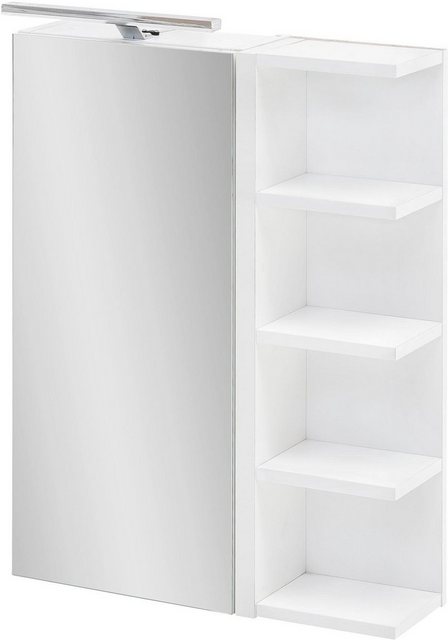 Schildmeyer Spiegelschrank Breite 50 cm, 1-türig, LED-Beleuchtung, Schalter günstig online kaufen