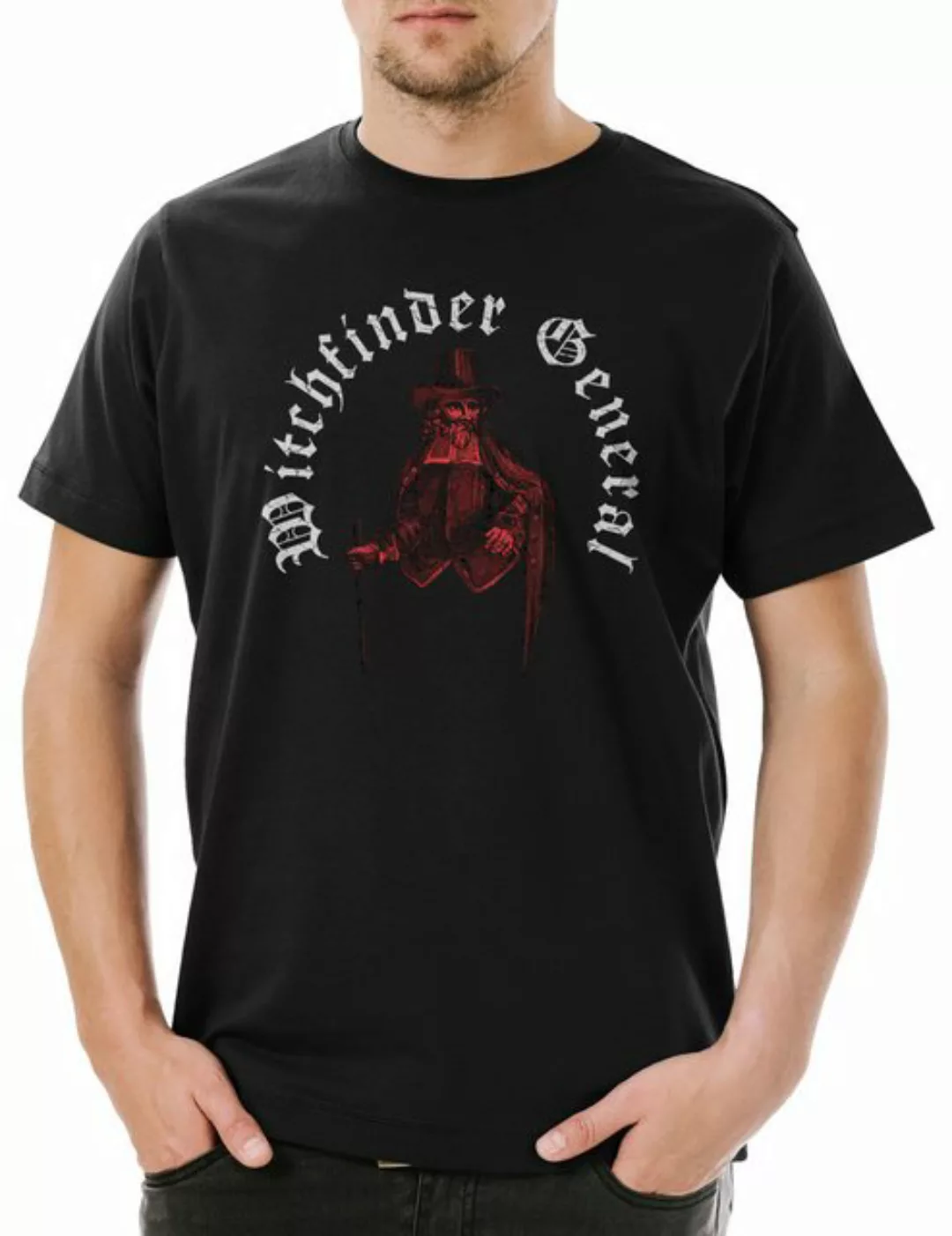 Urban Backwoods Print-Shirt Matthew Hopkins Witchfinder General Herren T-Sh günstig online kaufen