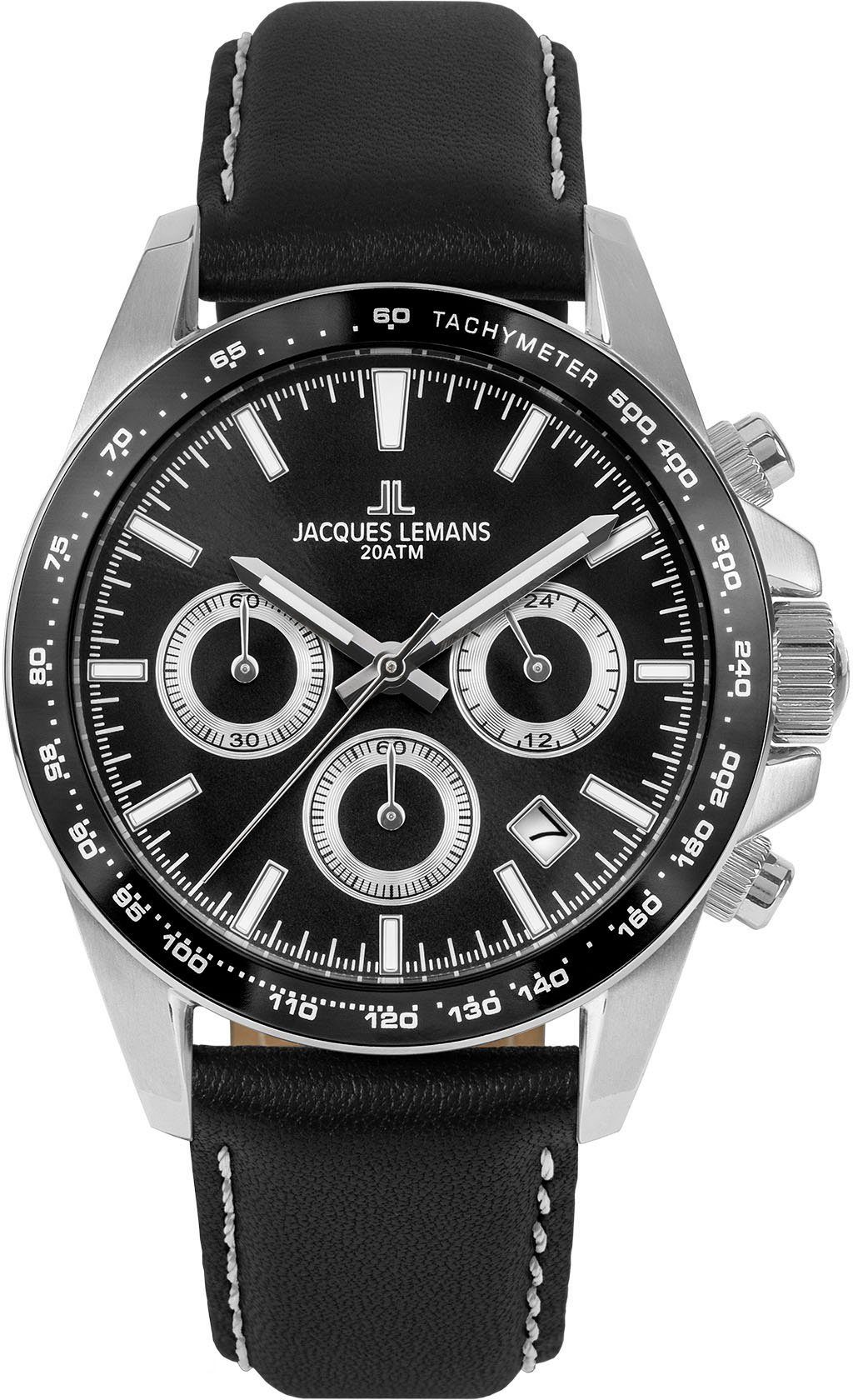 Jacques Lemans Chronograph Liverpool 1-1877A, Quarzuhr, günstig online kaufen