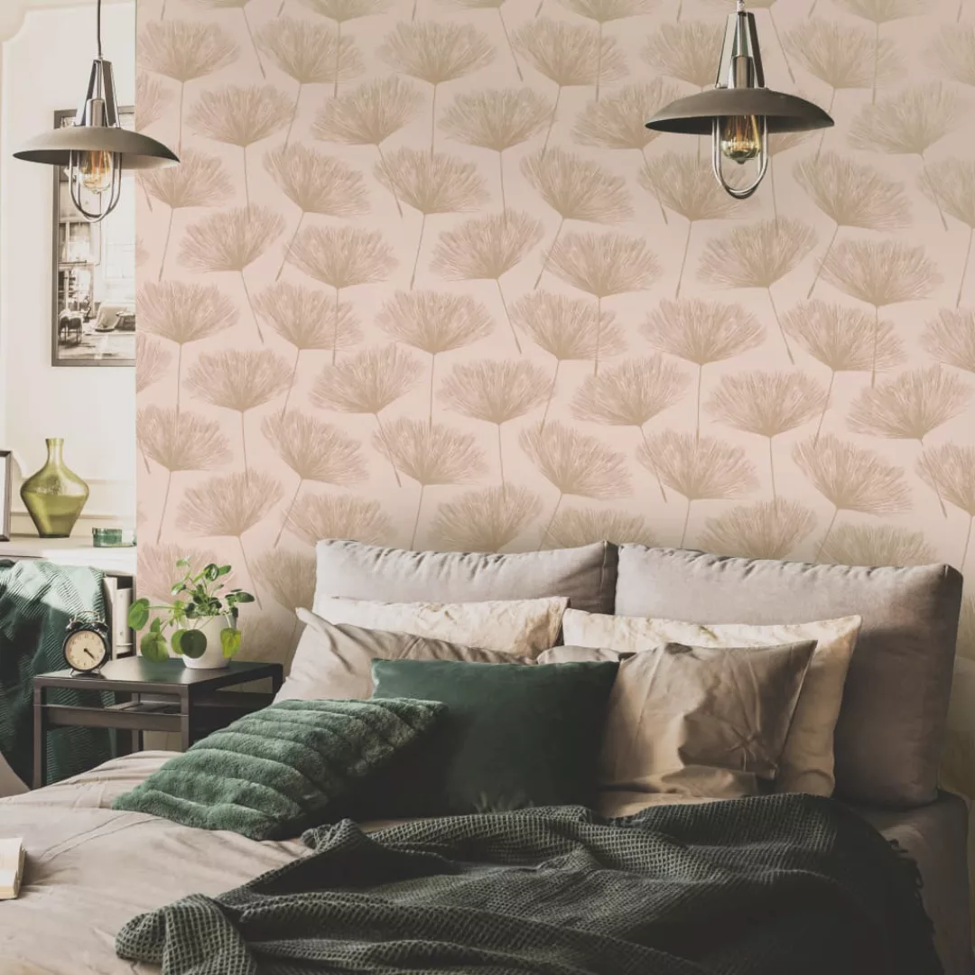 Dutch Wallcoverings Tapete Fleur Hellrosa günstig online kaufen