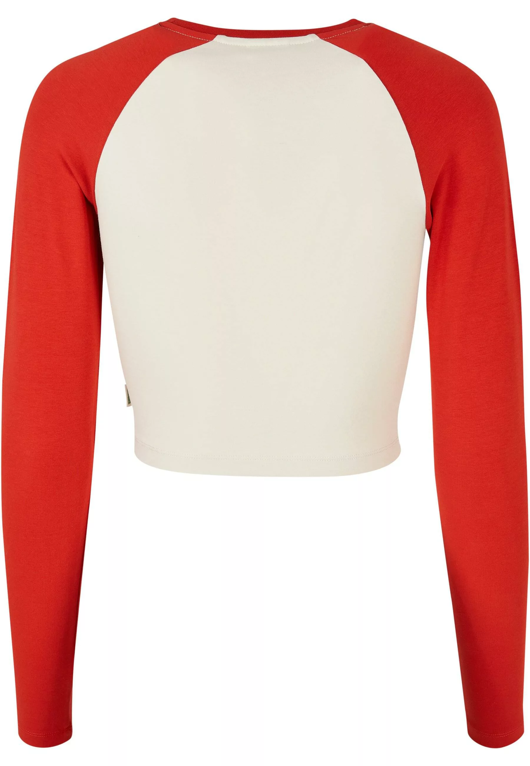 URBAN CLASSICS Longsleeve Urban Classics Damen Ladies Crossed Cut Out Longs günstig online kaufen