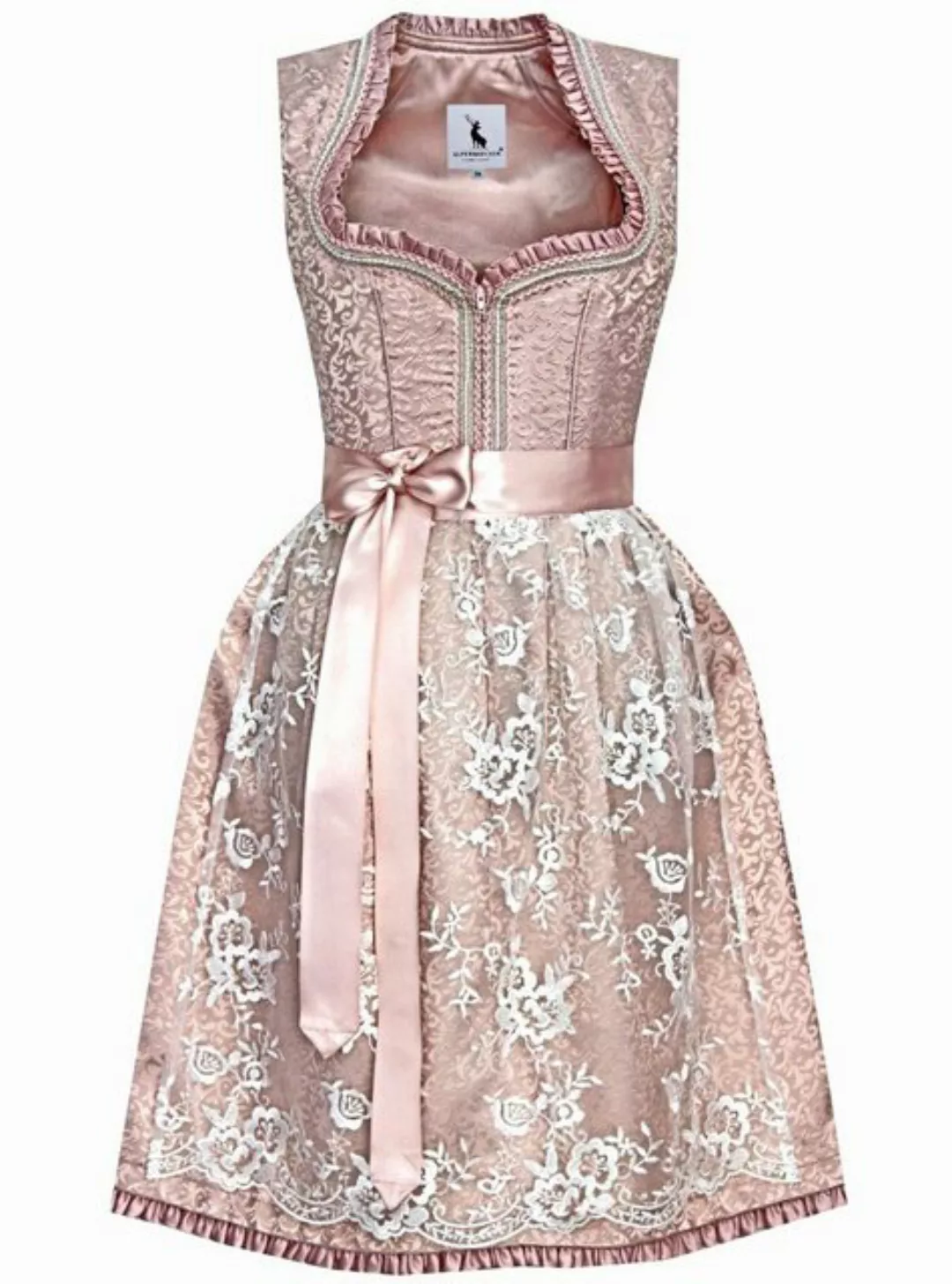 Alpenmärchen Dirndl Midi Dirndl Ophelia - ALM690 günstig online kaufen