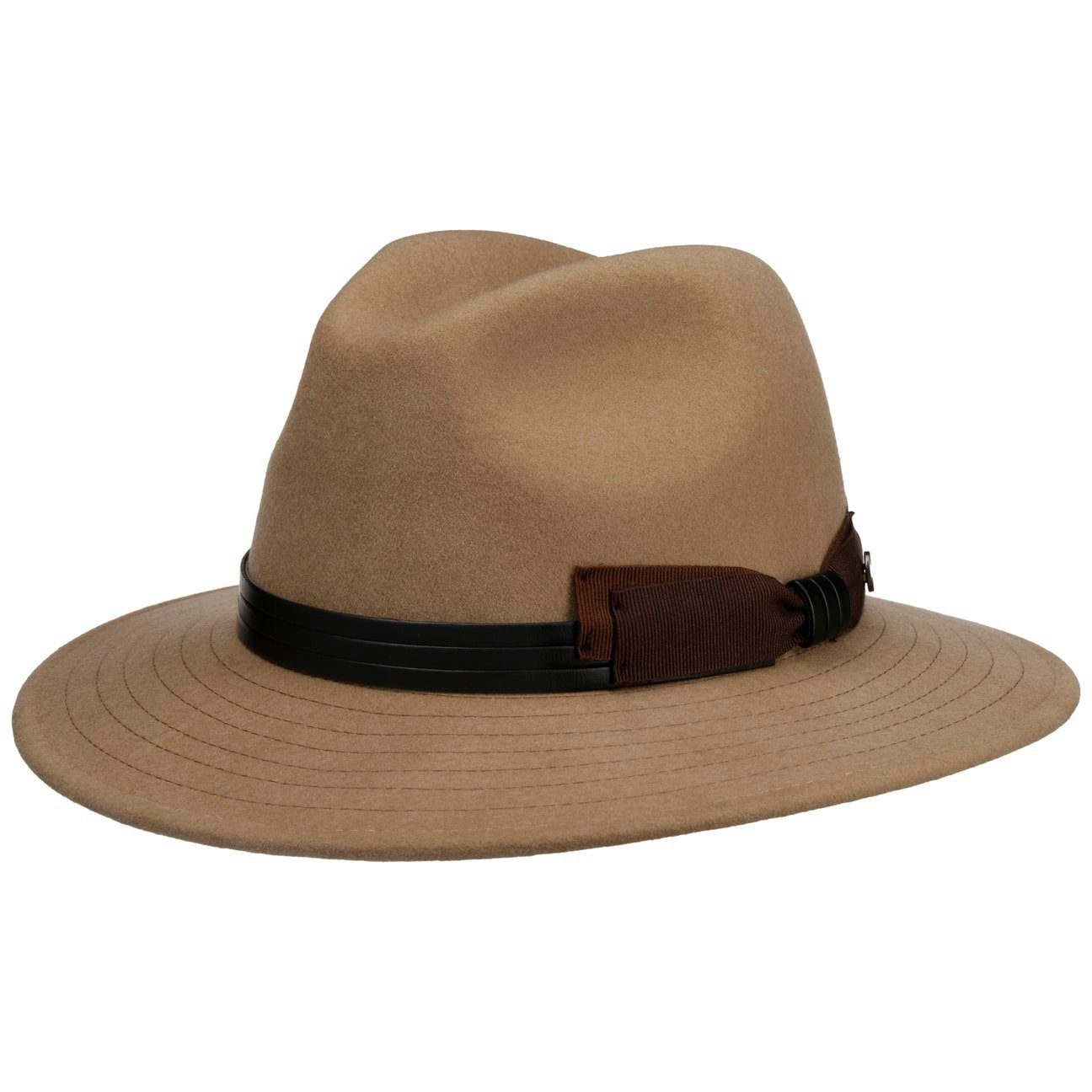 Lierys Filzhut (1-St) Travellerhut mit Lederband, günstig online kaufen
