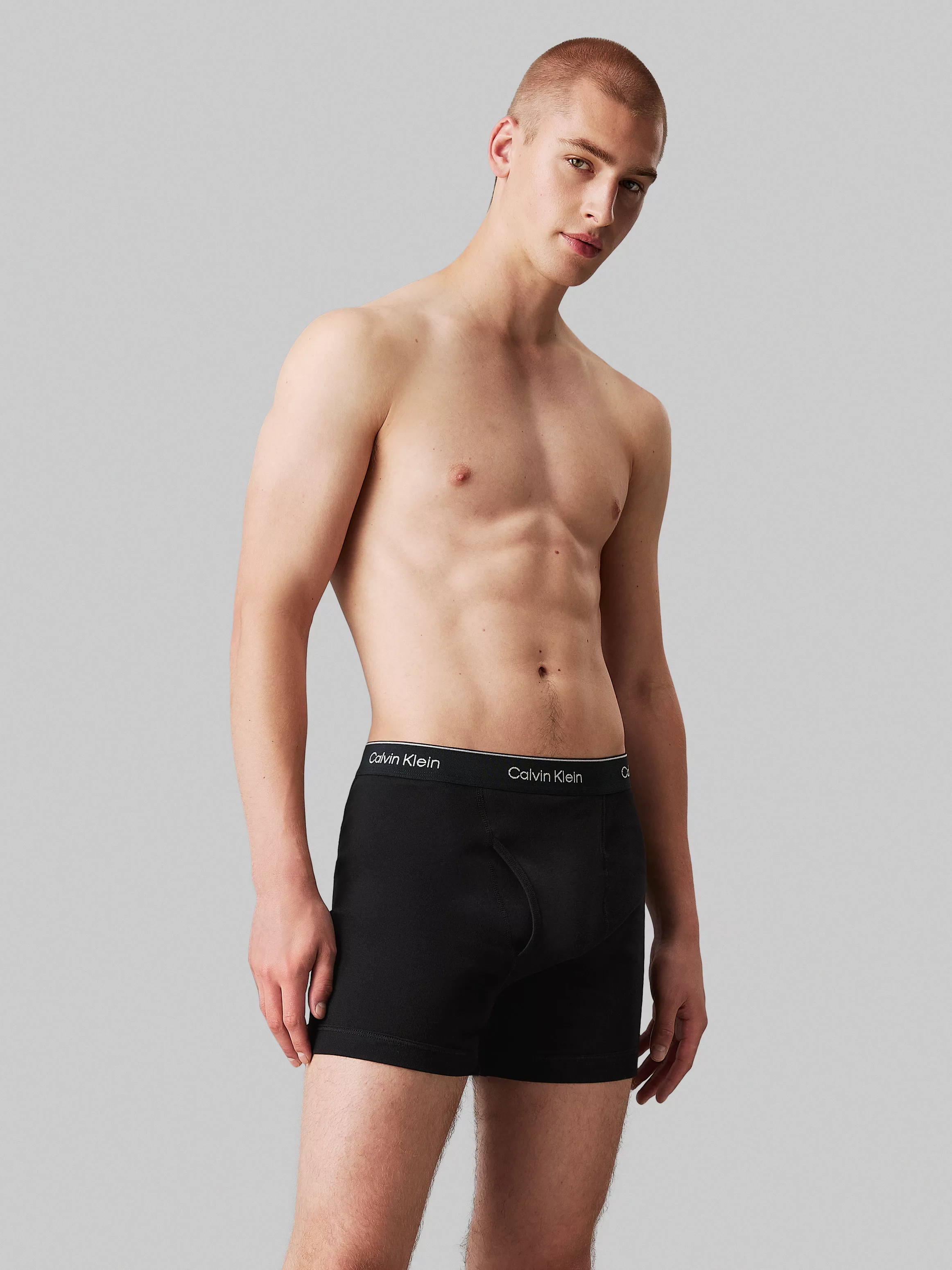 Calvin Klein Underwear Boxer "BOXER BRIEF 3PK", (Packung, 3er-Pack), mit Lo günstig online kaufen