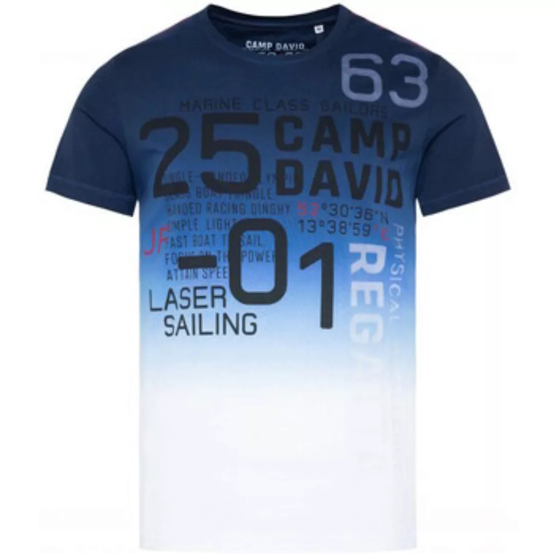 Camp David  T-Shirt T-Shirt Laser Sailing Kurzarmshirt günstig online kaufen