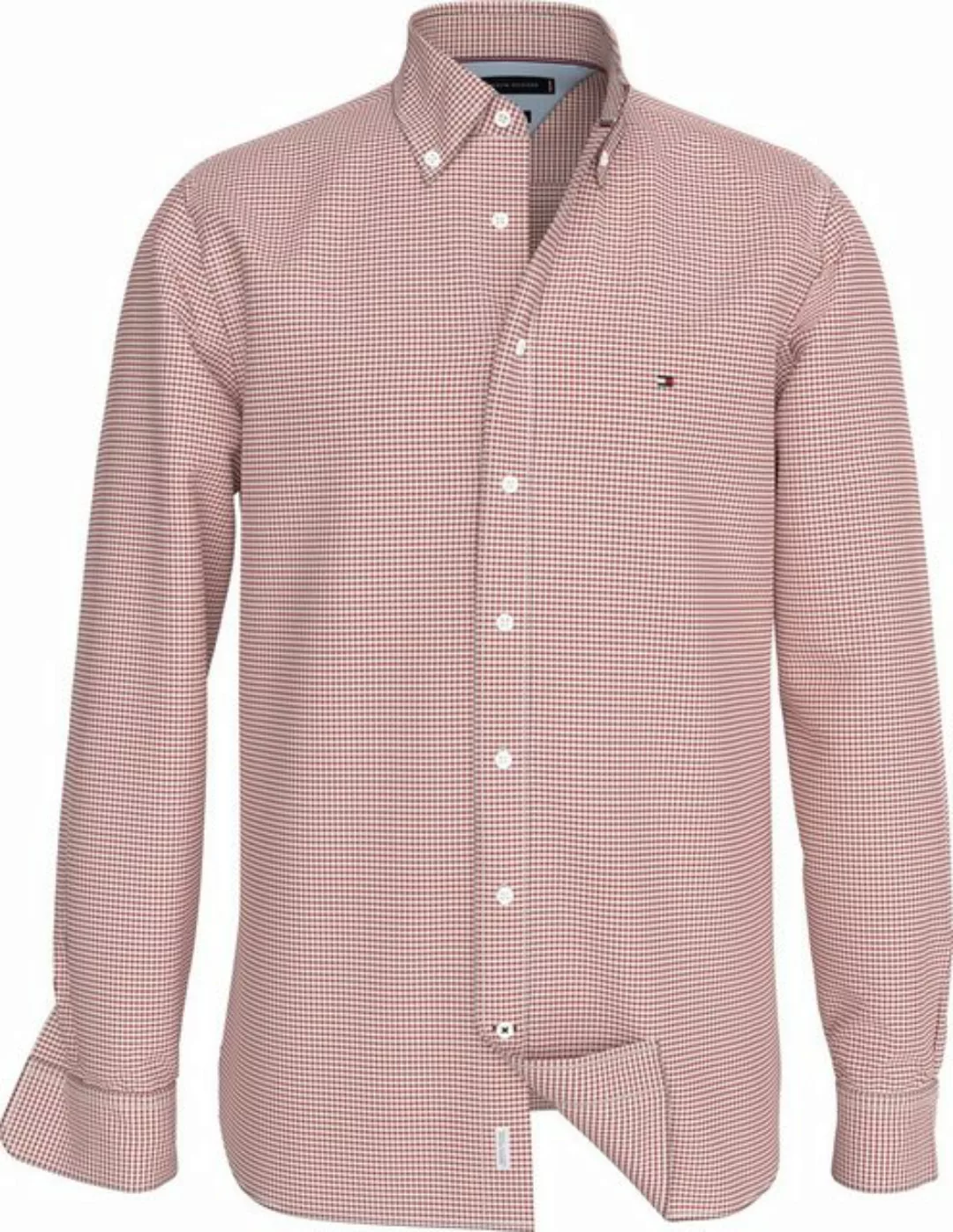 Tommy Hilfiger Langarmhemd NAT. SOFT FLEX GINGHAM RF SHIRT günstig online kaufen