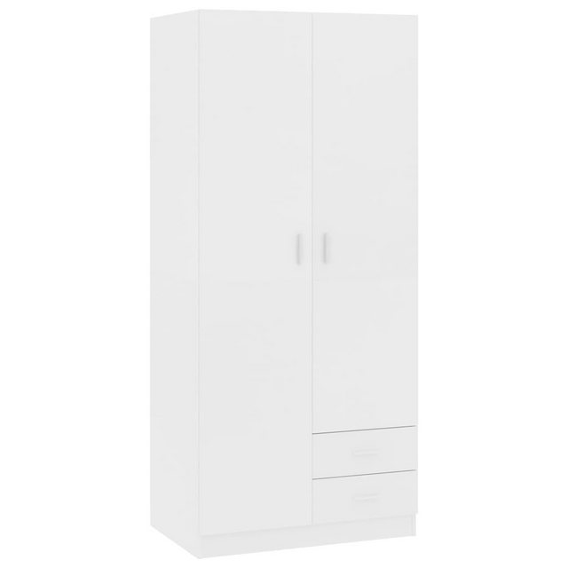 vidaXL Schrankmodule Kleiderschrank Weiß 80x52x180 cm Holzwerkstoff günstig online kaufen