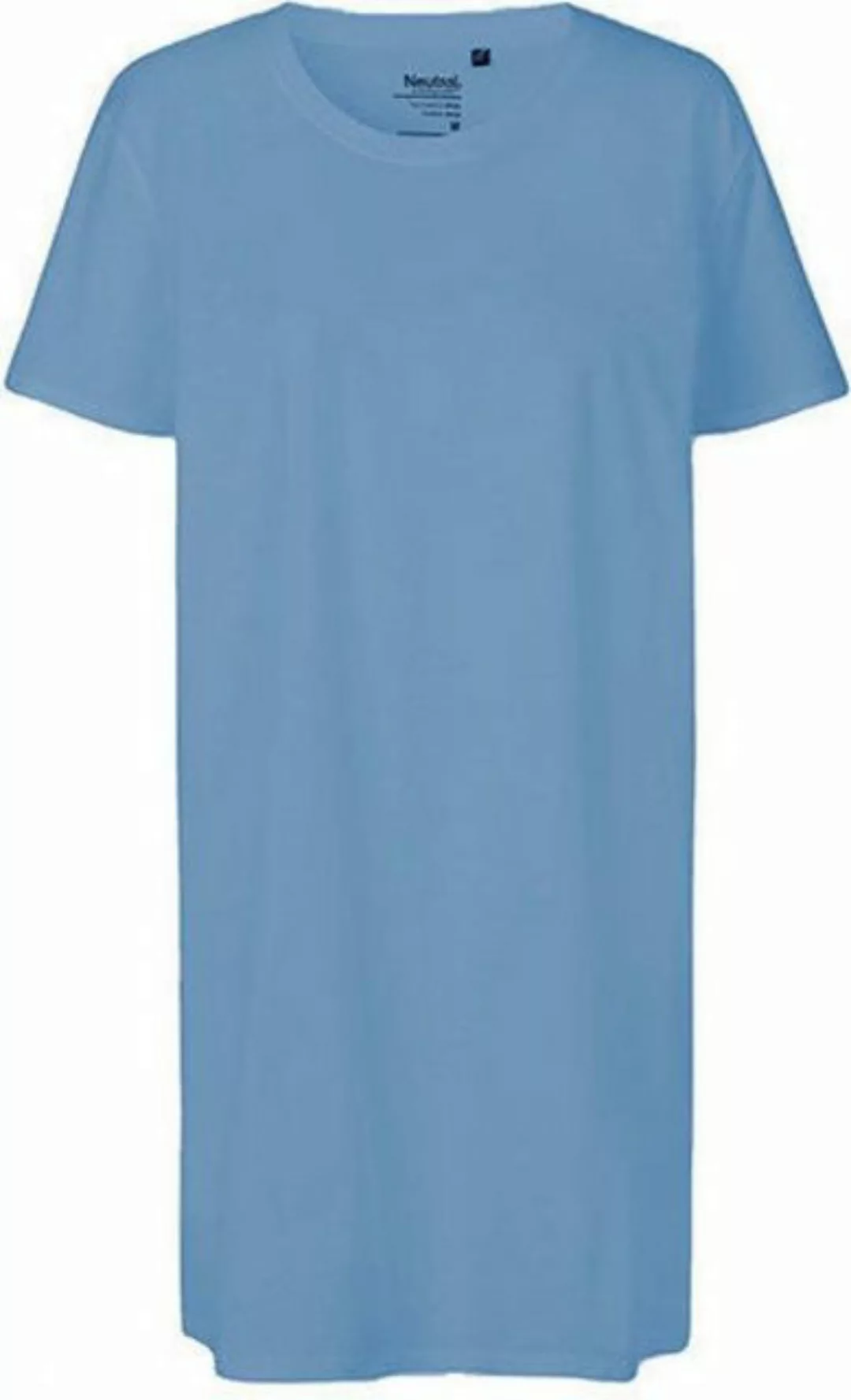 Neutral Rundhalsshirt Damen Long Length T-Shirt - Single-Jersey-Strick günstig online kaufen