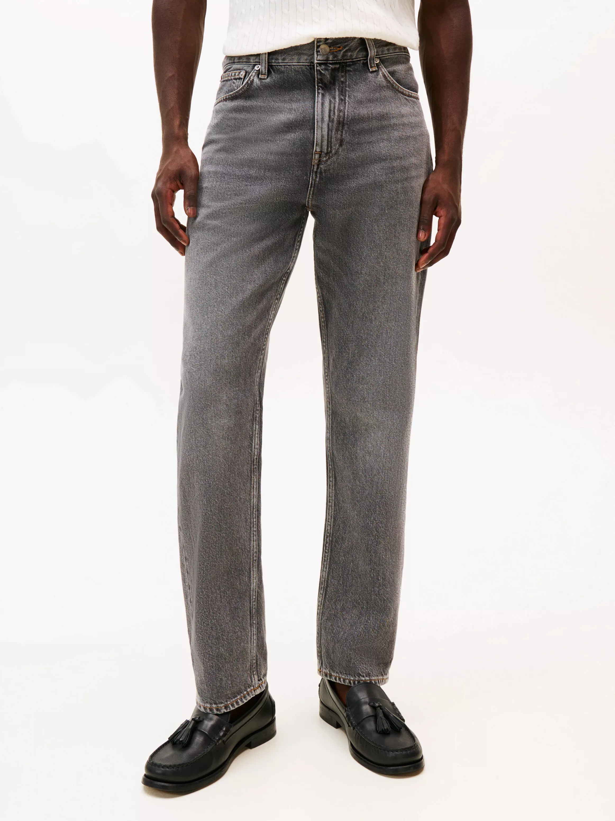Tommy Hilfiger Straight-Jeans, in blauer Waschung günstig online kaufen
