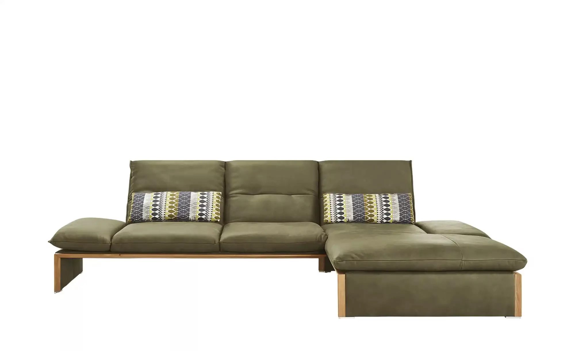 KOINOR  Leder-Ecksofa  Humfrey ¦ grün ¦ Maße (cm): B: 314 H: 93 T: 159 Pols günstig online kaufen