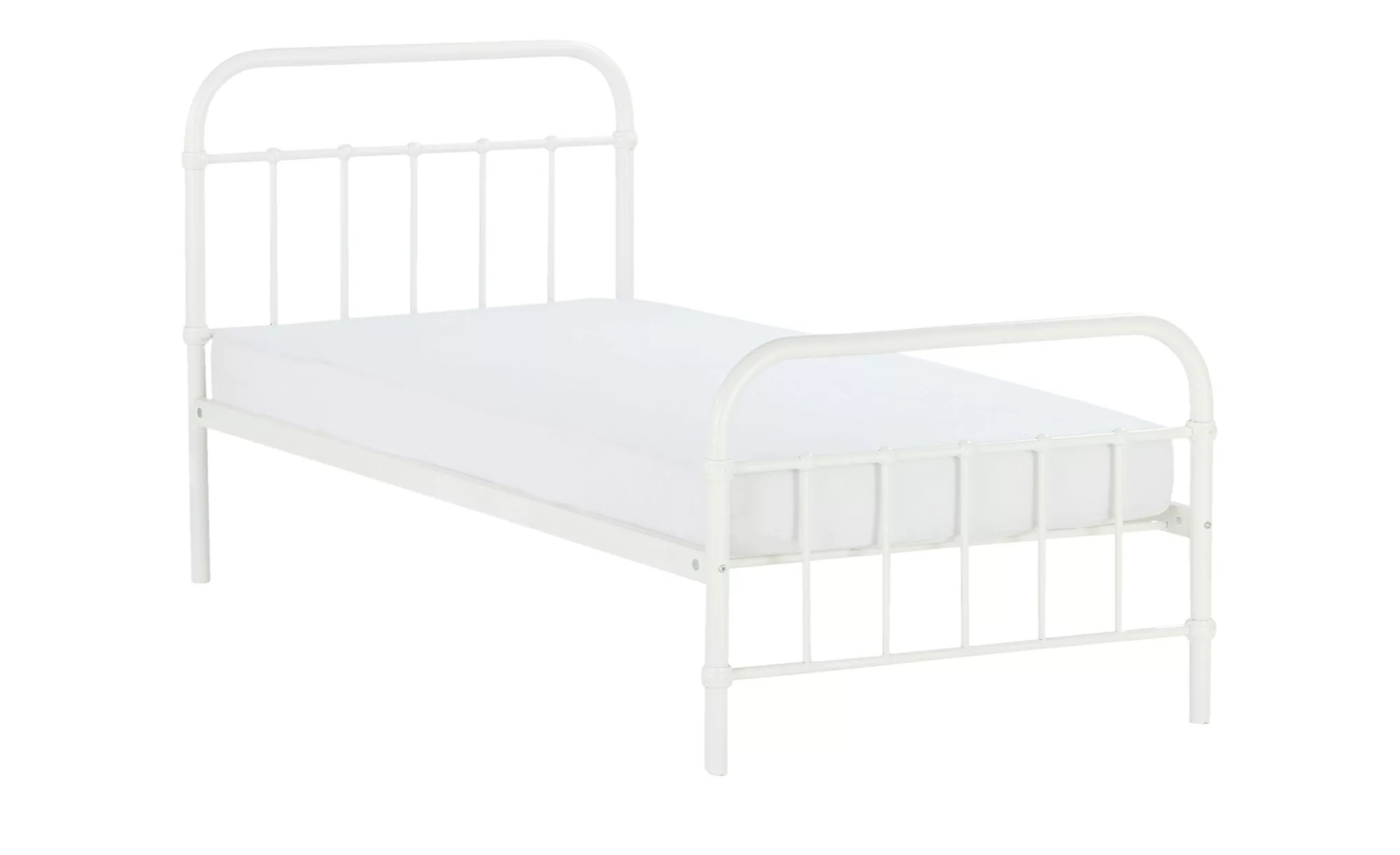 Metallbett  Susann - weiß - 97 cm - 102 cm - 209 cm - Sconto günstig online kaufen