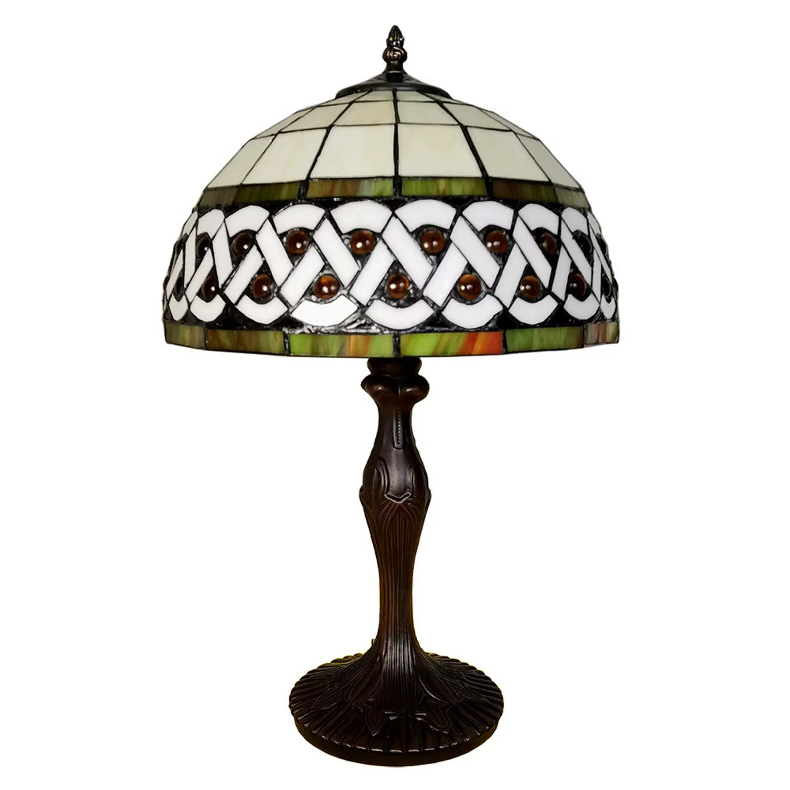 Tischlampe 5LL-6153; Ø 31cm Tiffany-Stil günstig online kaufen