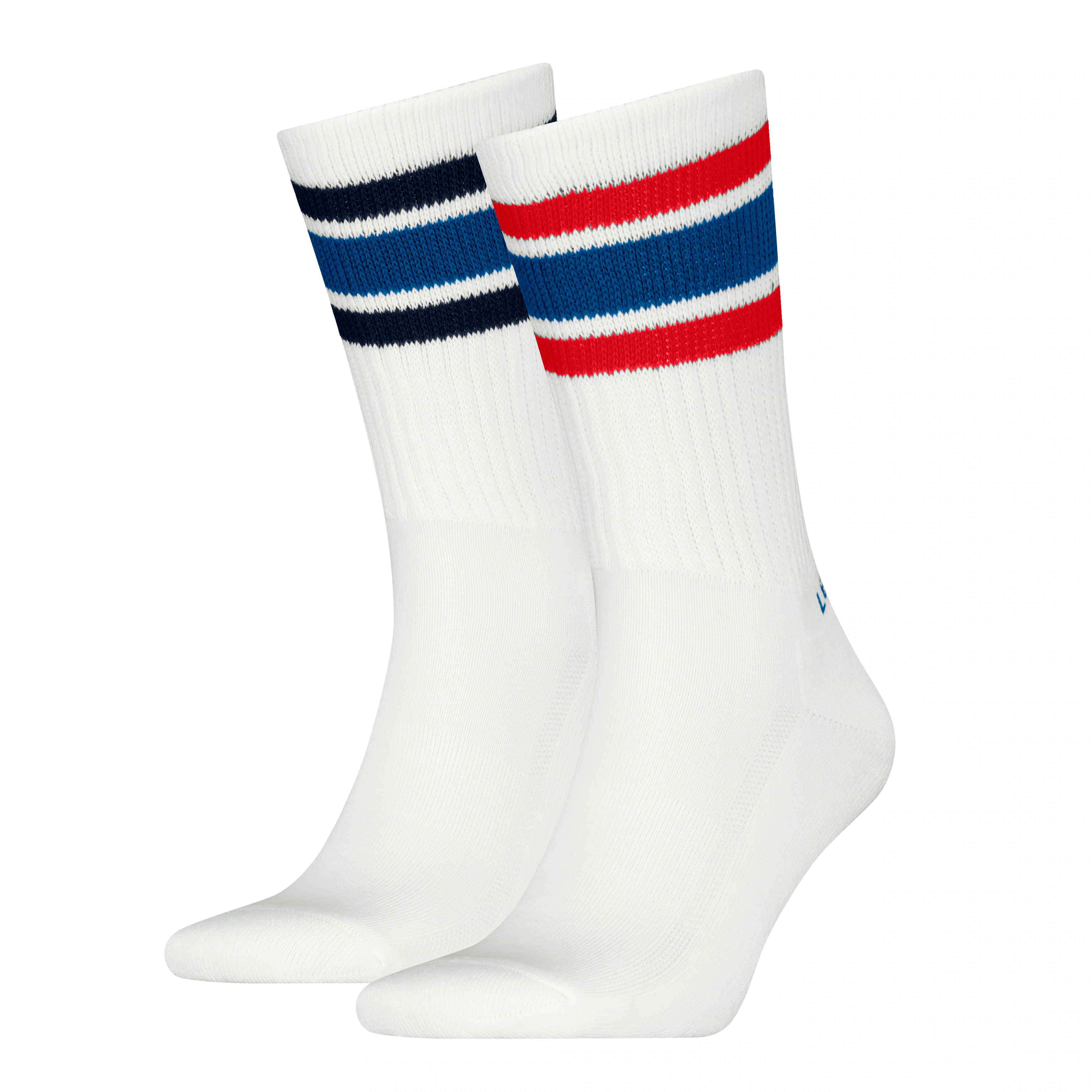 Levis Socken "LEVIS REG CUT SPORT 2P", (2 Paar), mit sportlichen Streifen-M günstig online kaufen