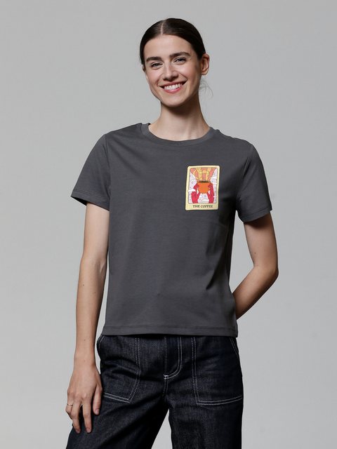 wat? Apparel T-Shirt Tarot The Coffee günstig online kaufen