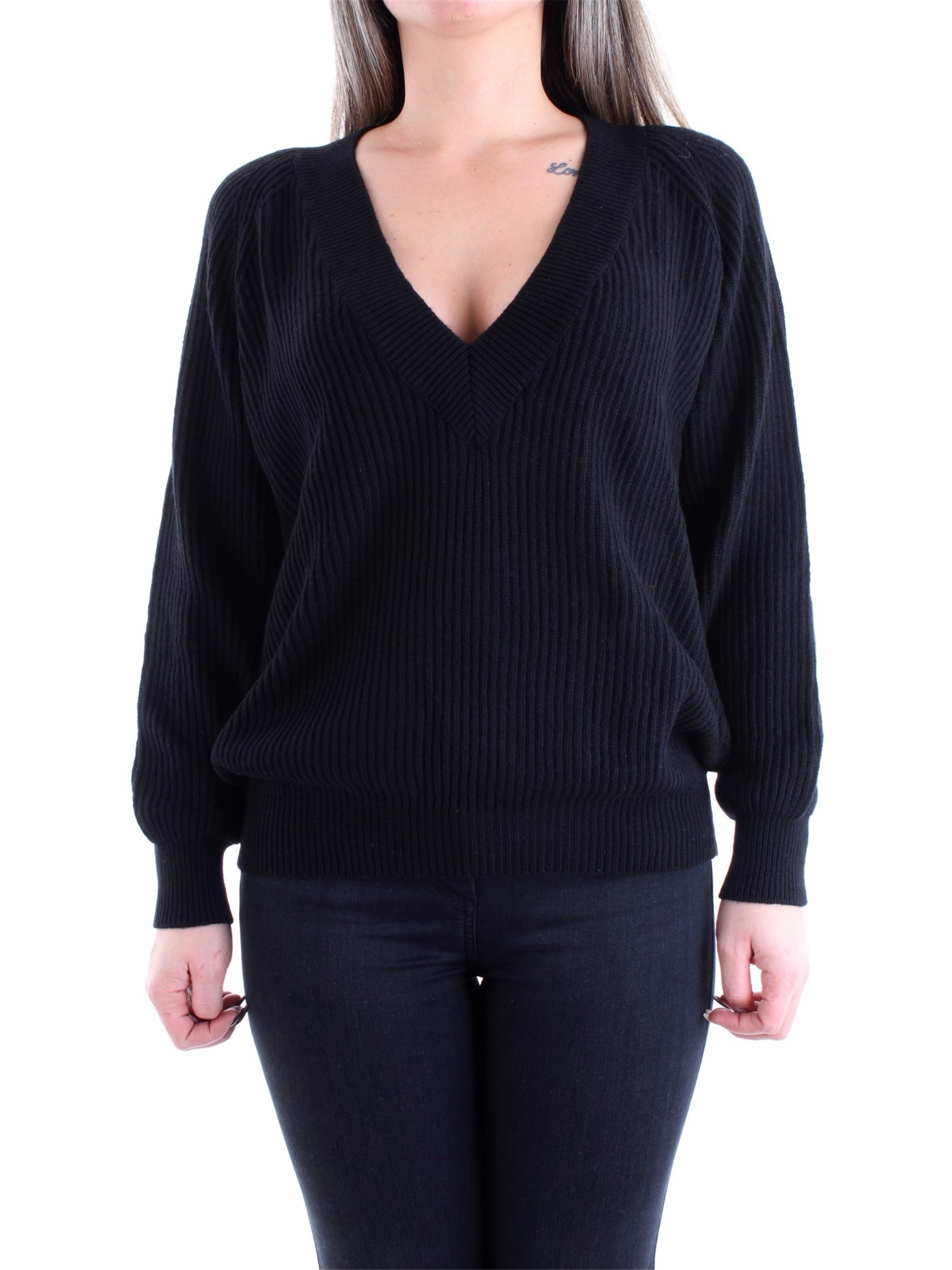 VICOLO Sweatshirt Damen schwarz günstig online kaufen