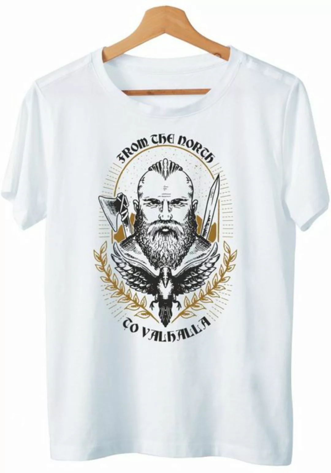 Art & Detail Shirt T-Shirt Wikinger - From The North To Valhalla günstig online kaufen