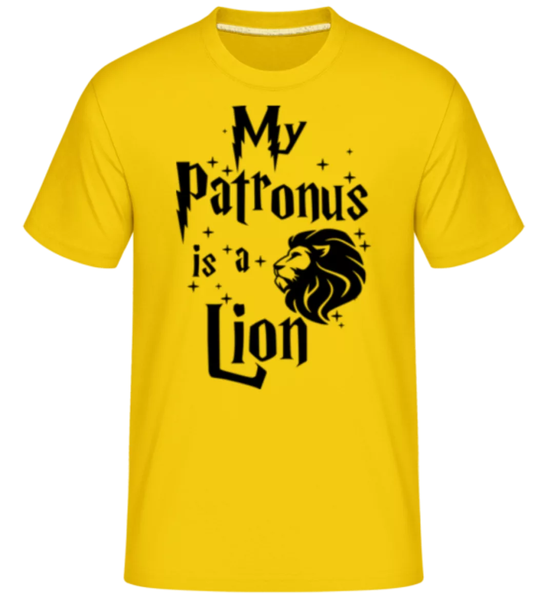 My Patronus Is A Lion · Shirtinator Männer T-Shirt günstig online kaufen