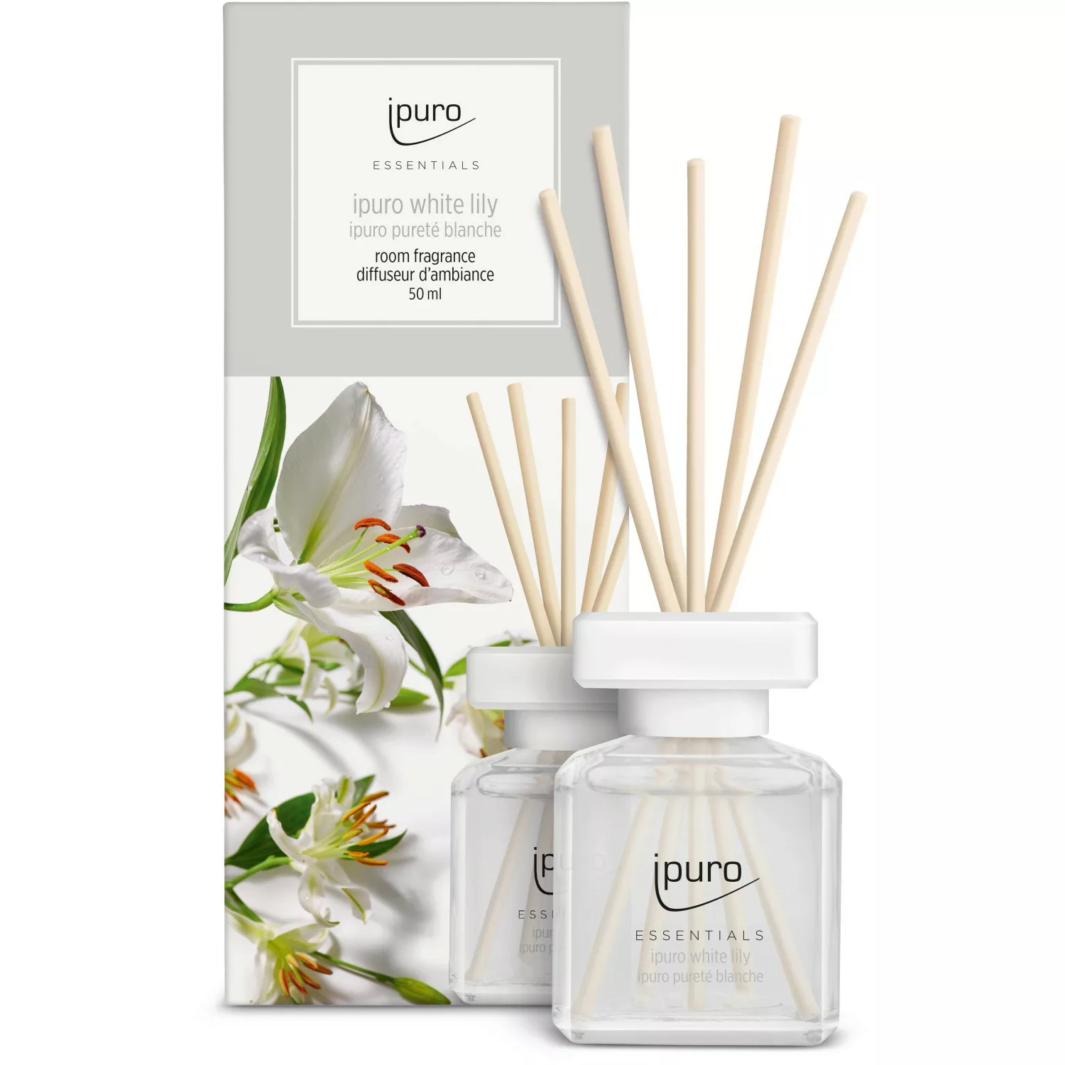 ipuro ESSENTIALS Raumduft White Lily  50ml günstig online kaufen