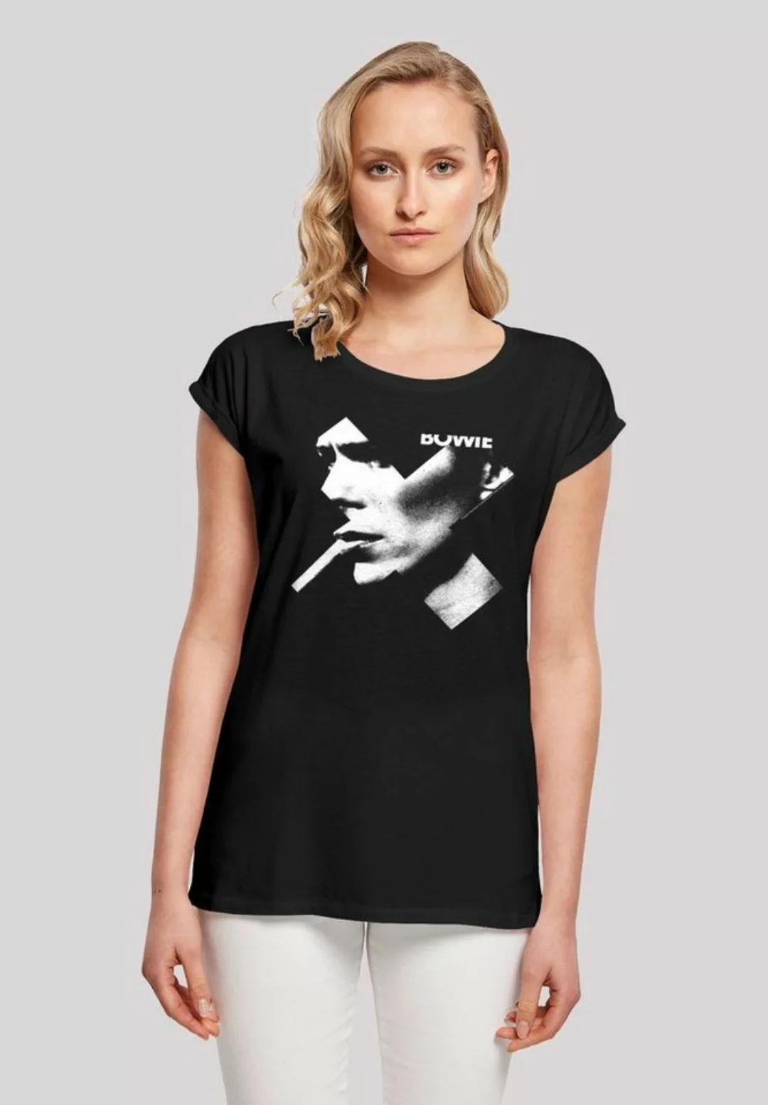 F4NT4STIC T-Shirt "David Bowie Smoke", Print günstig online kaufen