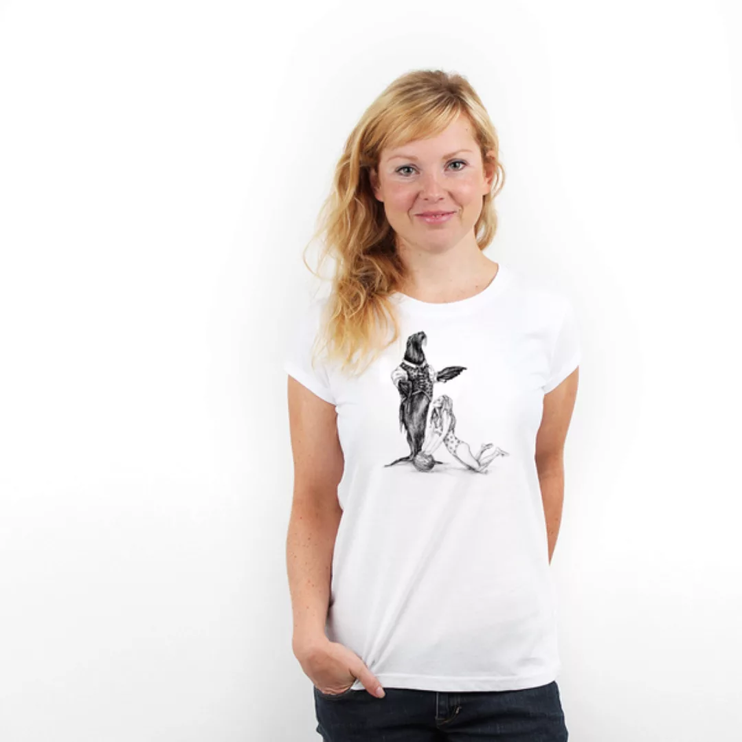 Circus Seal - Frauenshirt Aus Biobaumwolle günstig online kaufen