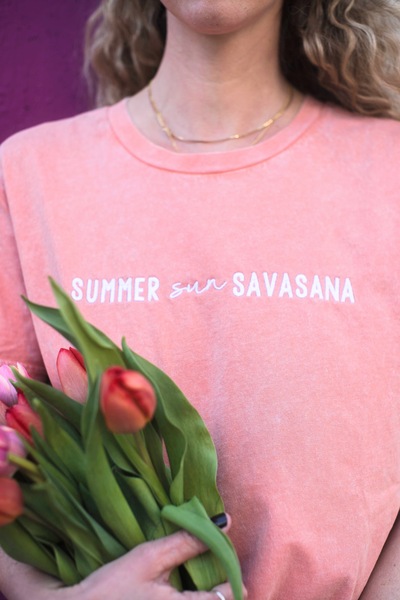 Yoga Shirt | Summer Sun Savasana günstig online kaufen