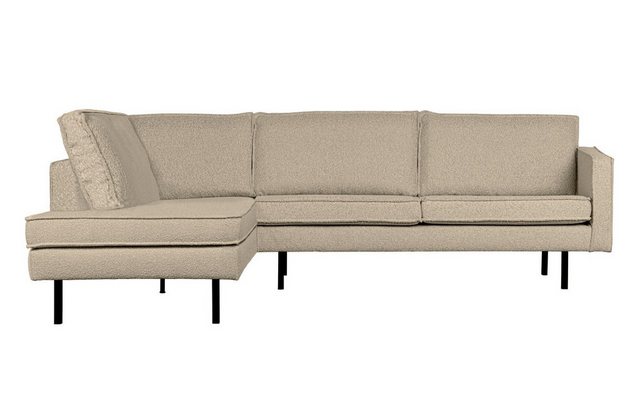 BePureHome Ecksofa Rodeo aus Boucle-Stoff Links günstig online kaufen