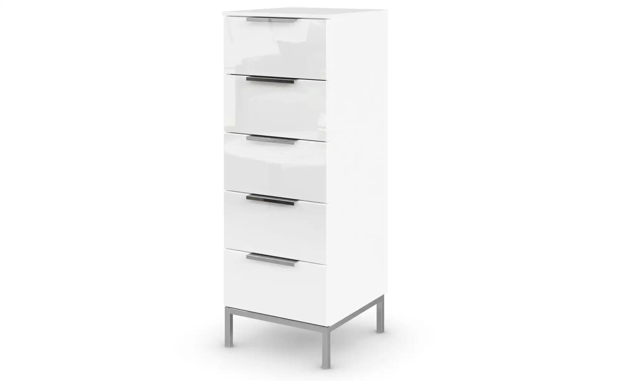 Kommode ¦ weiß ¦ Maße (cm): B: 40 H: 111 Kommoden & Sideboards > Kommoden - günstig online kaufen