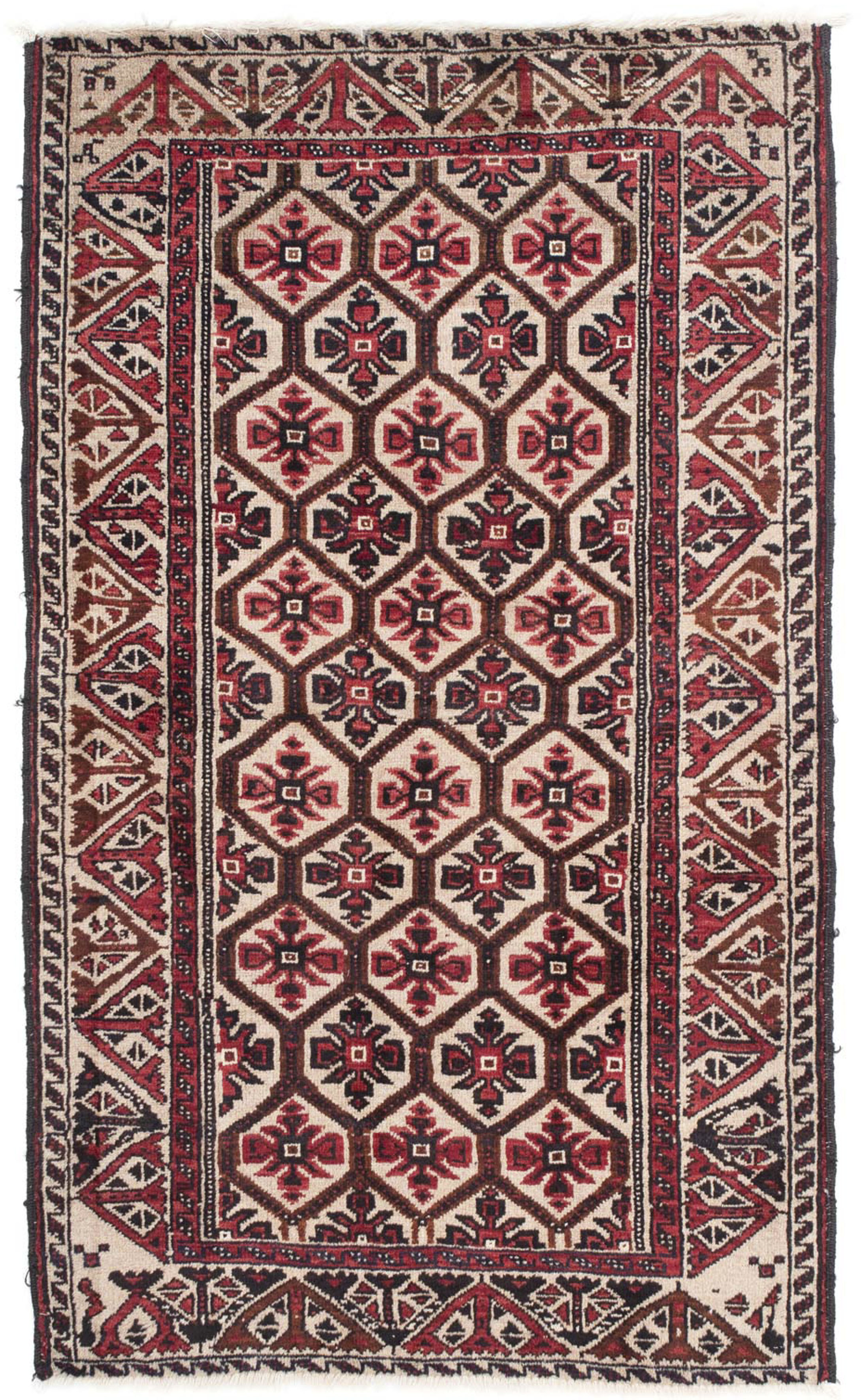 morgenland Orientteppich »Belutsch - 150 x 86 cm - beige«, rechteckig, Wohn günstig online kaufen