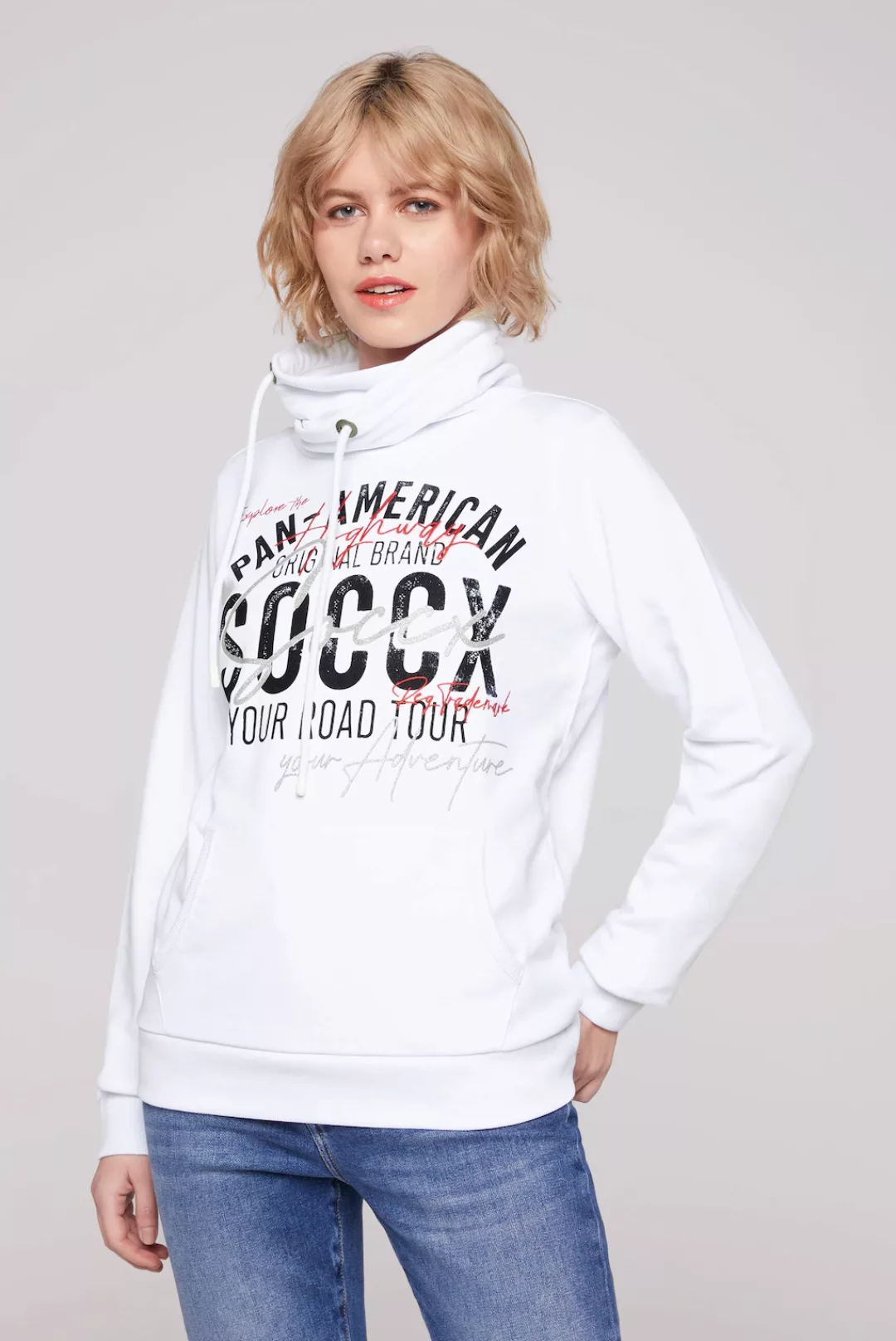 SOCCX Sweater, mit Baumwolle günstig online kaufen