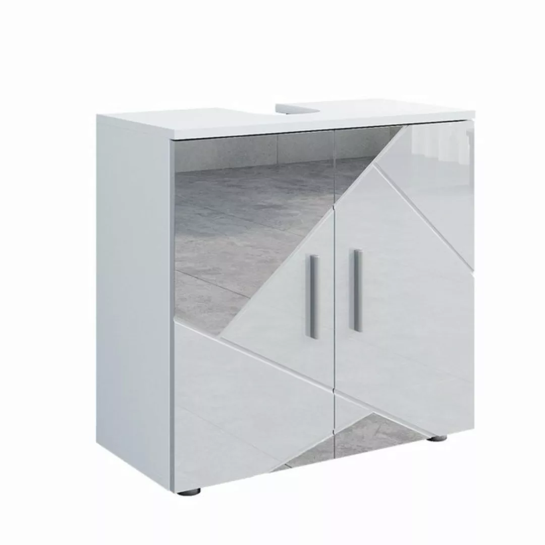 Vicco Waschbeckenunterschrank Waschtischunterschrank Badschrank IRMA 60x59c günstig online kaufen