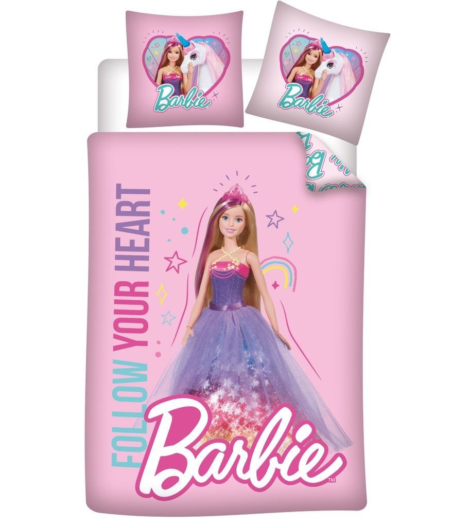 AY!Max Babybettwäsche Herzensträume: Barbie Baby-Bettwäsche „Follow günstig online kaufen