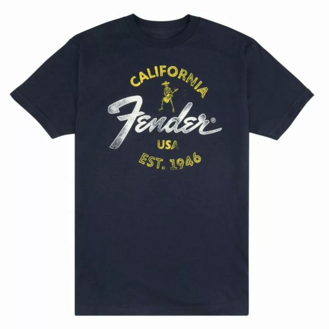 Fender T-Shirt (Baja Blue T-Shirt XL) Baja Blue T-Shirt XL - T-Shirt günstig online kaufen