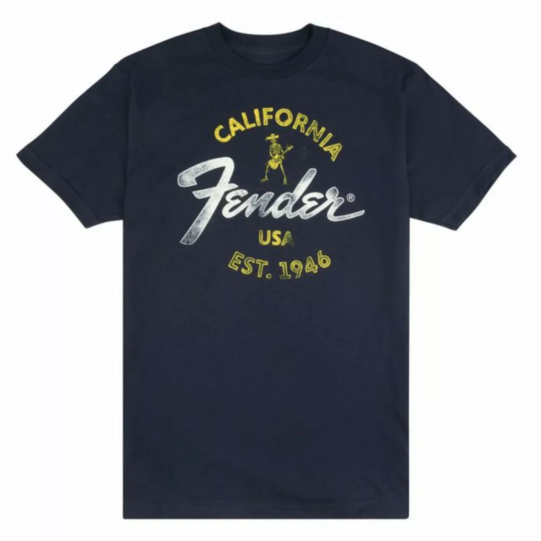 Fender T-Shirt (Baja Blue T-Shirt M, Textilien, T-Shirts) Baja Blue T-Shirt günstig online kaufen