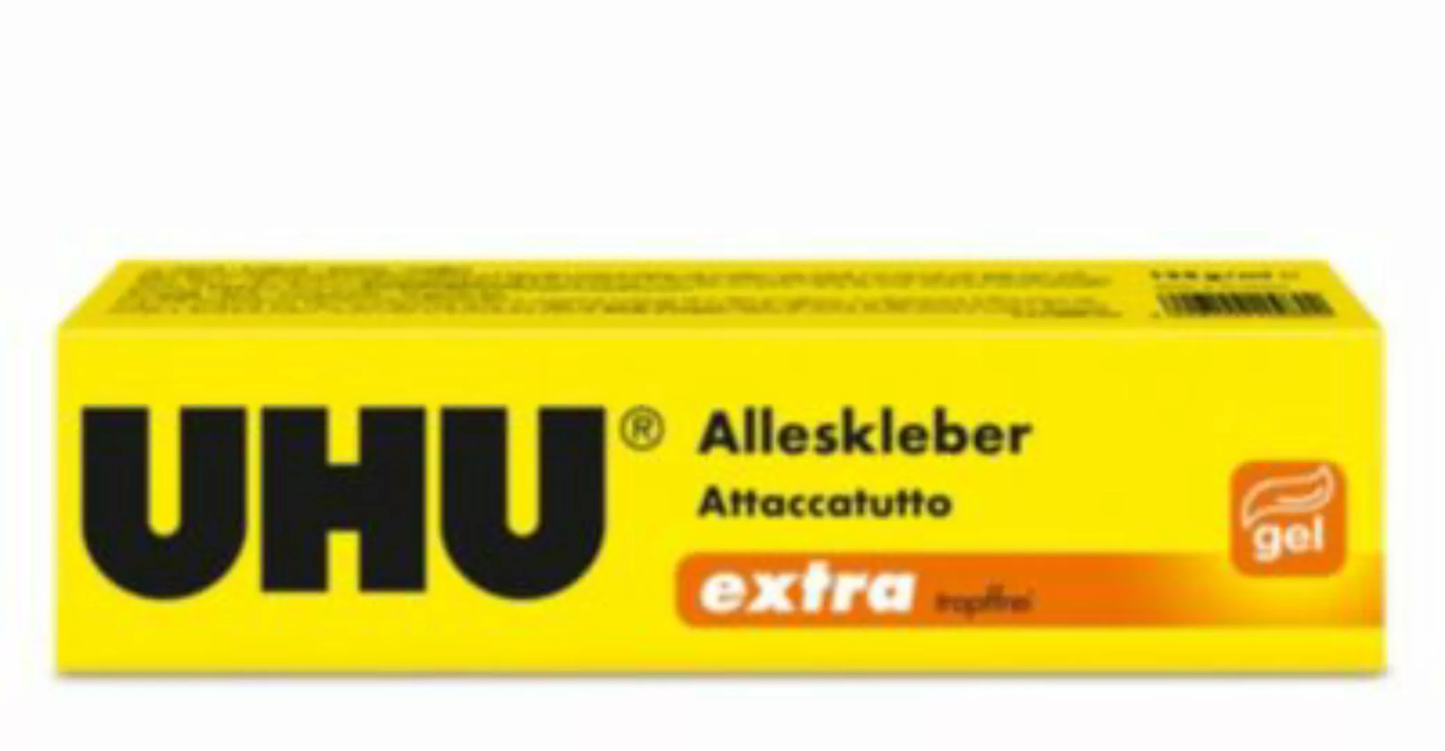 UHU extra Alleskleber, Tube mit 125 g gelb günstig online kaufen