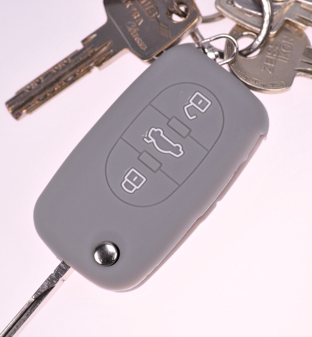 mt-key Schlüsseltasche Autoschlüssel Softcase Silikon Schutzhülle günstig online kaufen