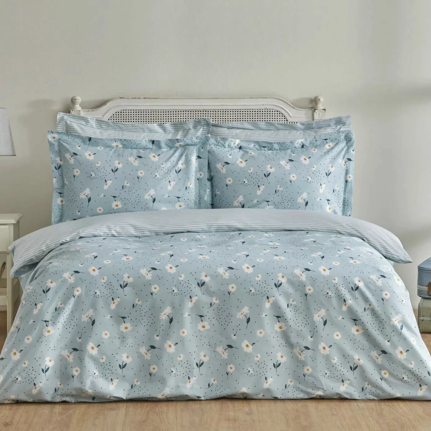 Karaca Bettwäsche Home Daisy Bettbezugset 100% günstig online kaufen