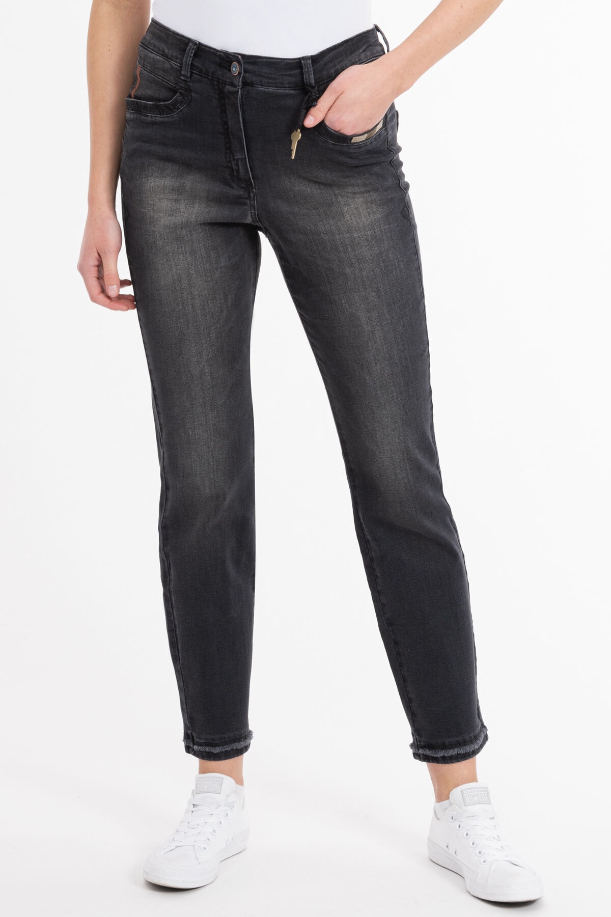 Recover Pants 5-Pocket-Jeans "Ronja", mit ausgefallenen Details günstig online kaufen