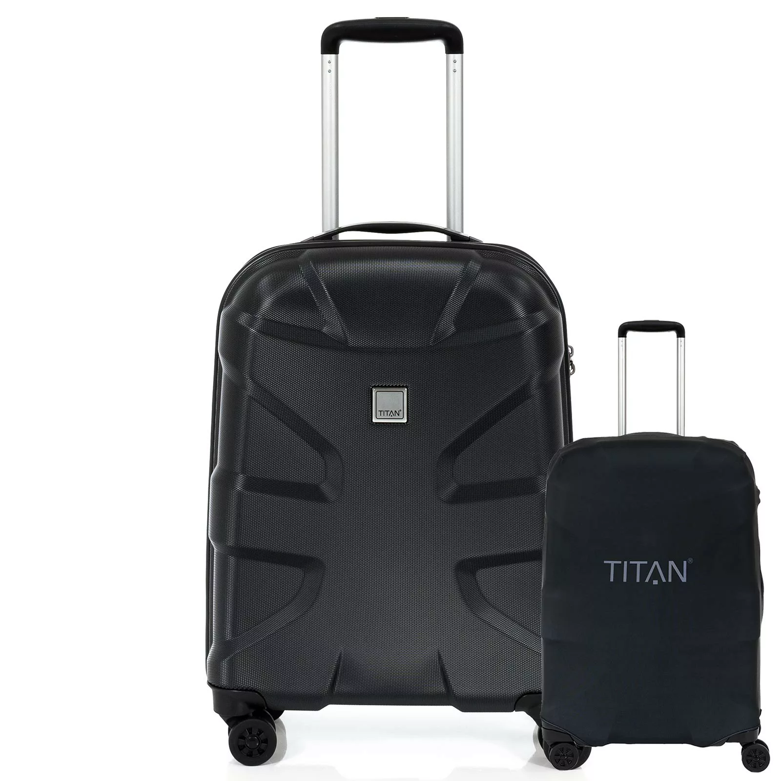 TITAN X2 Black Shark 55cm -S- Hartschalen Trolley inkl. Kofferschutz günstig online kaufen