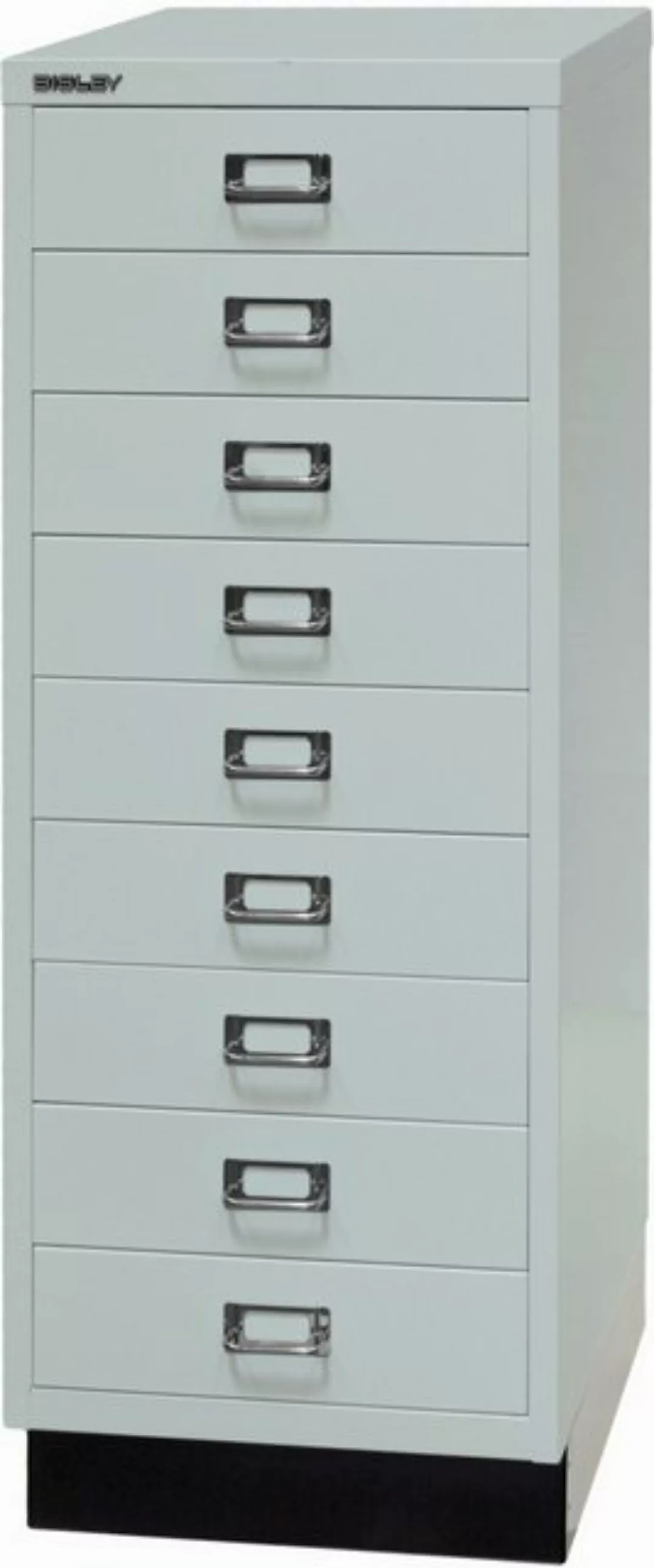 Bisley Aktenschrank Schubladenschrank MultiDrawer 39er Serie Sockel A3 9 Sc günstig online kaufen