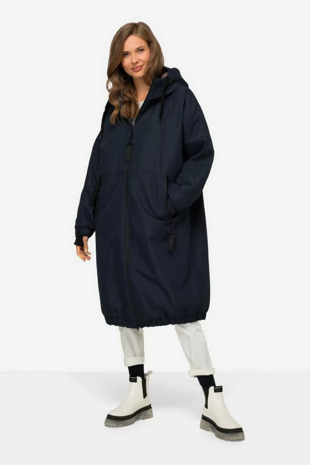 Laurasøn Wintermantel Funktionsjacke oversized Teddyfutter Kapuze günstig online kaufen