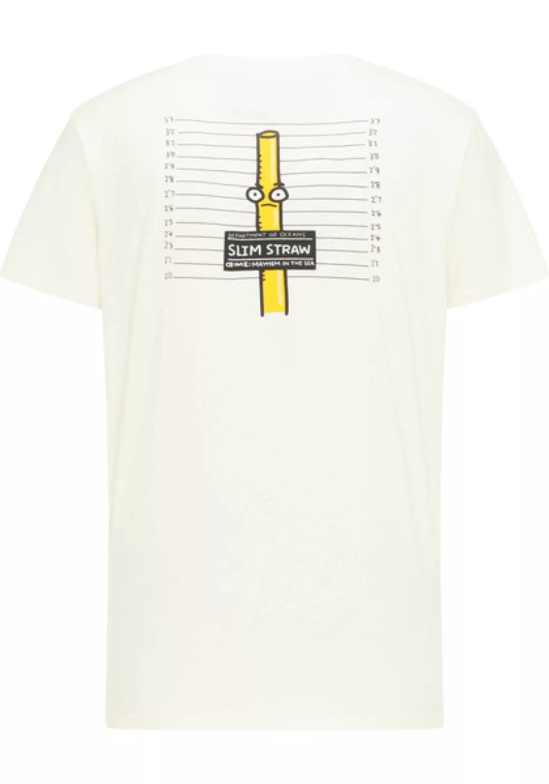 T-shirt - Arrested Slim Straw Tee - Aus Bio-baumwolle günstig online kaufen