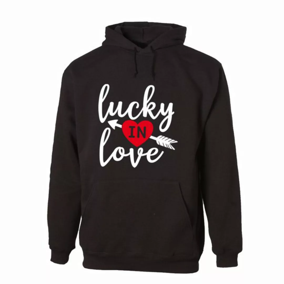 G-graphics Hoodie Lucky in love Unisex mit trendigem Frontprint mit Spruch günstig online kaufen