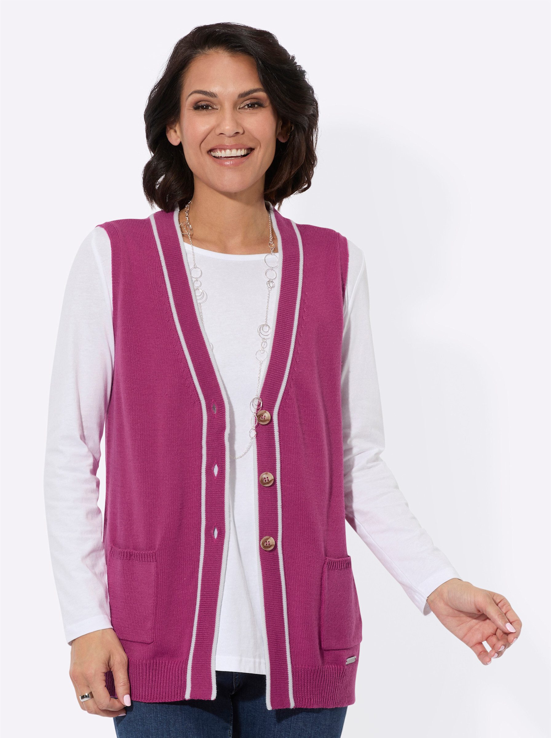 Casual Looks Strickweste günstig online kaufen