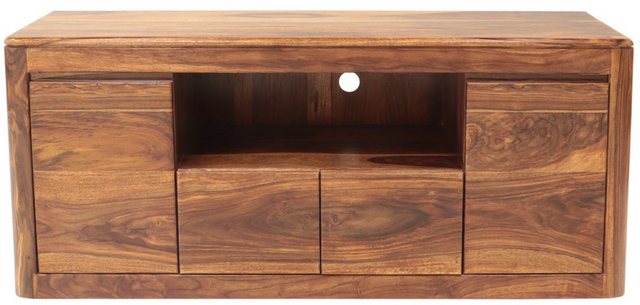 Indischesmoebelhausde TV-Schrank Fernsehtisch Tina 140x60x45 aus Sheesham-M günstig online kaufen